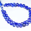 Beads, Lapis (natural), 7-10mm hand-cut Faceted Heart  B grade, Mohs hardness 5-6. Sold per 4.5 Inches strand Royal Blue color beads. Lapis lazuli is a deep blue with a touch of purple and flecks of iron pyrite. Lapis consists of Lapis (blue, calcite (white streaks) and silver flakes of pyrite. Deep blue color gemstones are of best kind. 